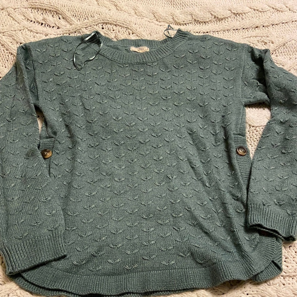 Fat Face Side Button Sweater